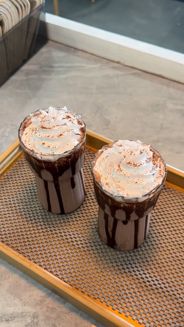 Chocolate drinks at Maillard Café